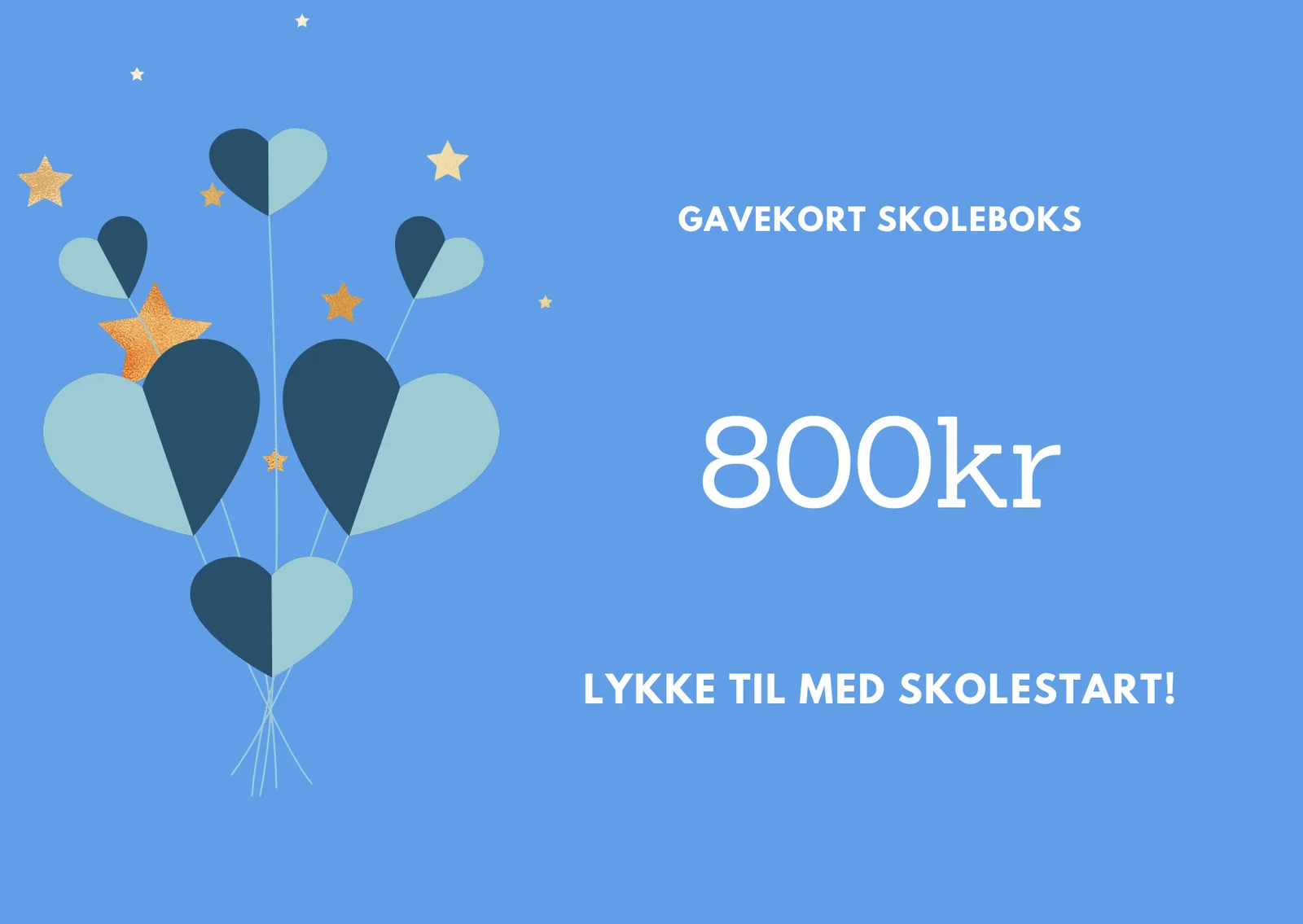 Gavekort - (1 år)